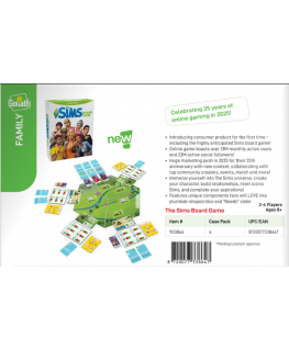 Goliath The Sims Lautapeli, englanninkielinen