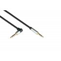 Python GC-M0233 audiokaapeli 1,5 m 3.5mm musta Python GC-M0233 audiokaapeli 1,5 m 3.5mm musta