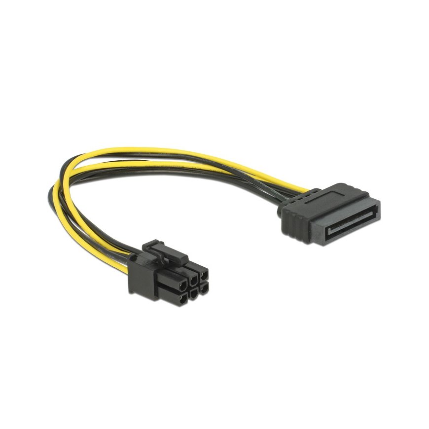 DeLOCK 82924 vidinis maitinimo kabelis 0,21 m