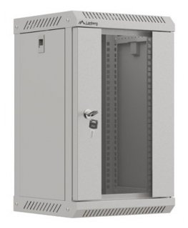 Lanberg WF11-3309-10S телекоммуникационная стойка 9U Монтируемая на стену стойка Серый