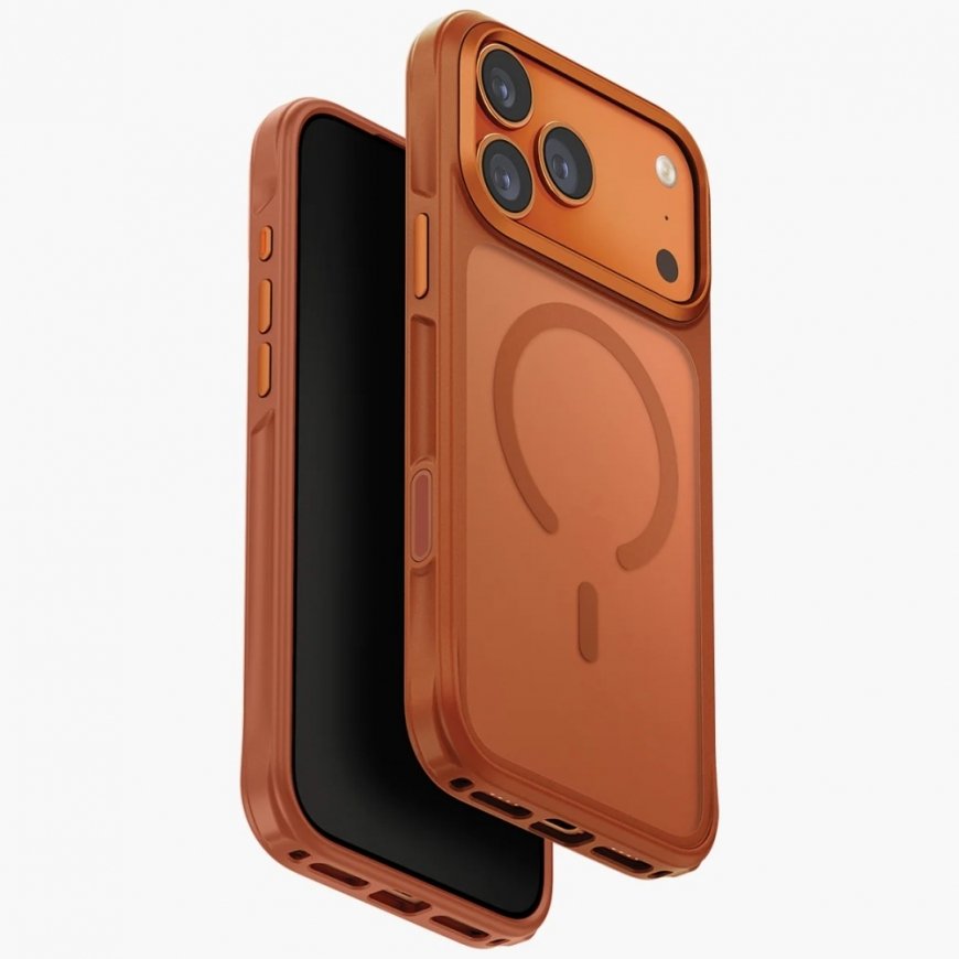 Etui UNIQ Veren do iPhone 17 Pro Magclick Charging poma