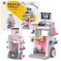 Набор доктора-стоматолога Lean Toys с медицинской тележкой и подсветкой, розовый, 26 предметов. Набор доктора-стоматолога Lean Toys с медицинской тележкой и подсветкой, розовый, 26 предметов.