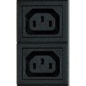 Gembird Power Distribution Unit PDU 10pcs C13 Sockets 1U 16A C19 Plug 2m Cable Gembird Power Distribution Unit PDU 10pcs C13 Sockets 1U 16A C19 Plug 2m Cable