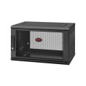 APC NetShelter WX 6U Single Hinged Wall-mount Enclosure 400mm Deep Монтируемая на стену стойка Черны APC NetShelter WX 6U Single Hinged Wall-mount Enclosure 400mm Deep Монтируемая на стену стойка Черны