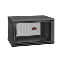 APC NetShelter WX 6U Single Hinged Wall-mount Enclosure 400mm Deep Seinään asennettava laitekehikko APC NetShelter WX 6U Single Hinged Wall-mount Enclosure 400mm Deep Seinään asennettava laitekehikko