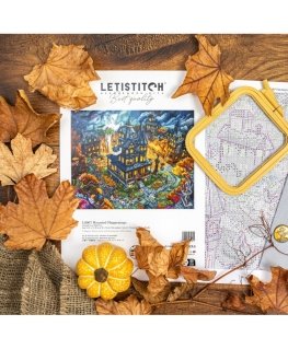 Набор для вышивания крестом Letistitch "Haunted Happenings" 38x31 см SLETIL9967