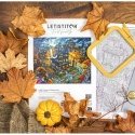 Letistitch krustnagliņu izšūšanas komplekts "Haunted Happenings" 38x31cm SLETIL9967 Letistitch krustnagliņu izšūšanas komplekts "Haunted Happenings" 38x31cm SLETIL9967