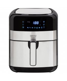 Camry Premium CR 6311 fryer Single 5 L Stand-alone 2500 W Hot air fryer Black, Stainless steel