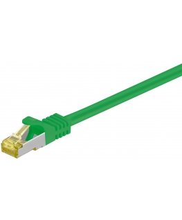 Goobay 91667 сетевой кабель Зеленый 25 m Cat7 S/FTP (S-STP)