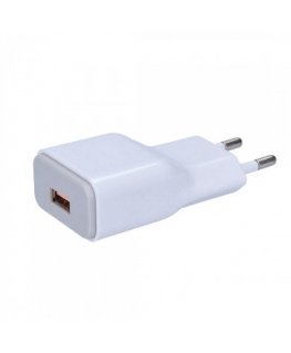 Solight DC51 USB зарядное устройство 1x USB белый серый