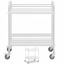 Steinberg Systems Laboratory Cosmetic Treatment Trolley made of steel, 2 shelves, 73 x 44 x 86 cm, 20 kg Steinberg Systems Laboratory Cosmetic Treatment Trolley made of steel, 2 shelves, 73 x 44 x 86 cm, 20 kg