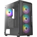 AZZA PC mängimiskorpus Midi Cove 570W USB 2/3 type C Valge AZZA PC mängimiskorpus Midi Cove 570W USB 2/3 type C Valge