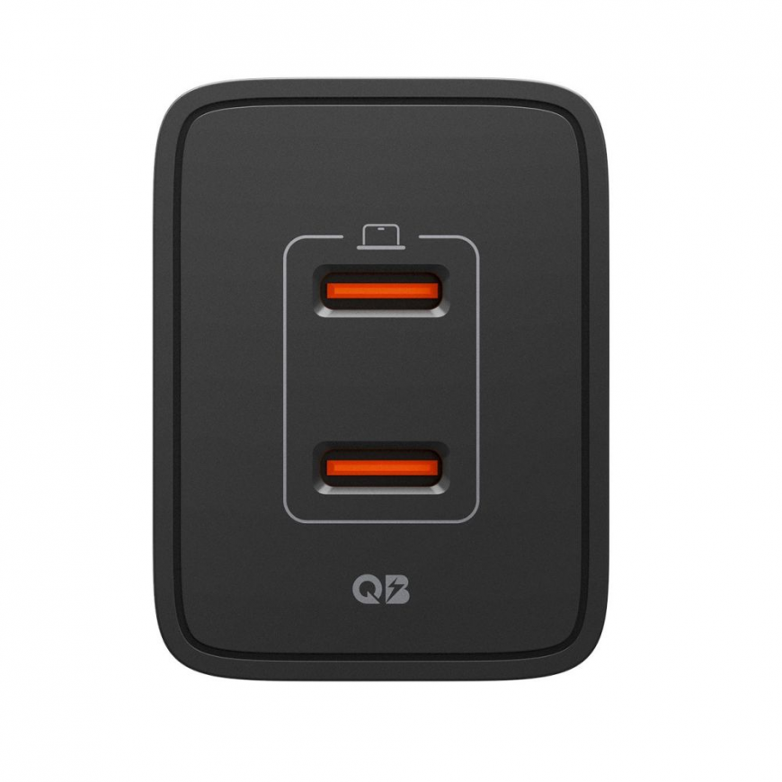 SPIGEN ESSENTIAL EE472EU 2-PORT NETWORK CHARGER 47W BLACK – 2
