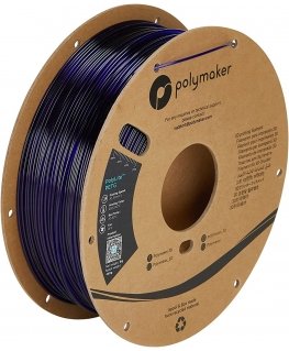 Polymaker PB01032 3D printēšanas materiāls Polietilēna tereftalāta glikols (PETG) Zils, Caurspīdīgs 1 kg