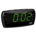 Adler AD 1121 radio Kello Analoginen & digitaalinen musta