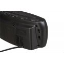 Adler AD 1121 radio Kello Analoginen & digitaalinen musta