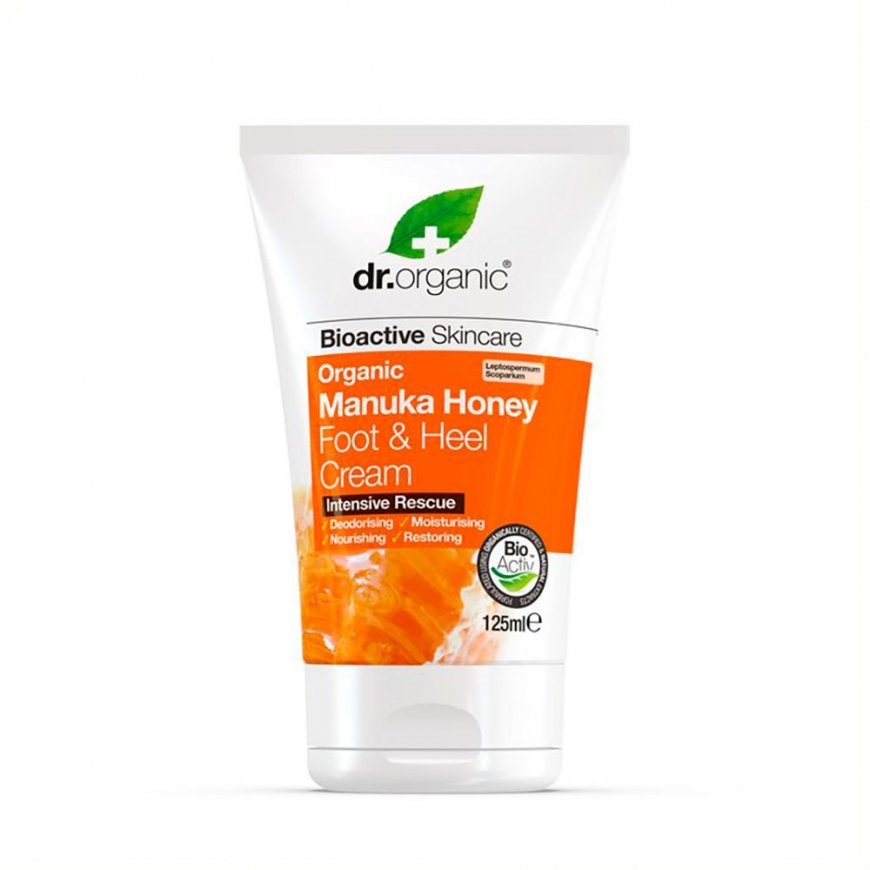 Dr. Organic Manuka Honey Foot Cream, 125 ml
