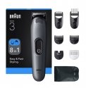 Braun AIO3540 hair trimmers/clipper Black, Grey 14 Nickel-Metal Hydride (NiMH) Braun AIO3540 hair trimmers/clipper Black, Grey 14 Nickel-Metal Hydride (NiMH)