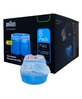Braun tīrīšanas kasetes 8 gab. CCR8