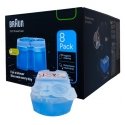 Braun Cleaning Cartridges 8 pcs CCR8 Braun Cleaning Cartridges 8 pcs CCR8