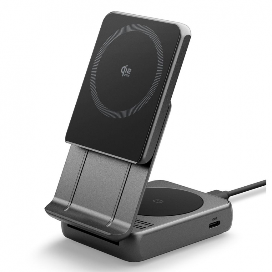 SPIGEN ESSENTIAL EF302MOQ Qi2.2 2IN1 MAGNETIC MAGSAFE WIRELESS C