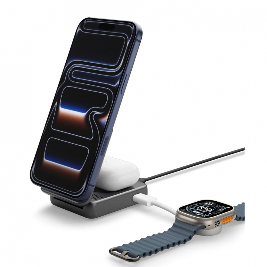 SPIGEN ESSENTIAL EF302MOQ Qi2.2 2IN1 MAGNETIC MAGSAFE WIRELESS C – 2