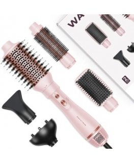 Пластиковые расчески для укладки волос Wavytalk Air Sculpt 5-в-1 розовые
