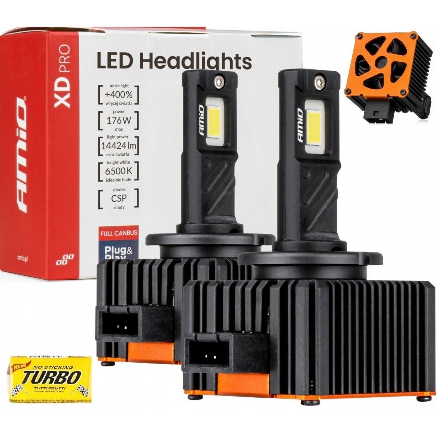 LED Car Bulbs XD Pro D3S Full Canbus AMIO-04681 – 2