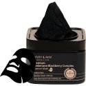 MARY & MAY Premium Idebenone Blackberry Complex Multi-Purpose Face Mask (Essence Mask) 20 pcs
