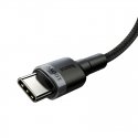 Baseus Cafule USB kabelis USB 2.0 2 m USB C Melns Baseus Cafule USB kabelis USB 2.0 2 m USB C Melns