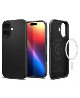Spigen iPhone 17 Case Thin Fit Magfit чехол для мобильного телефона 16 cm (6.3") Крышка Прозрачный, Белый
