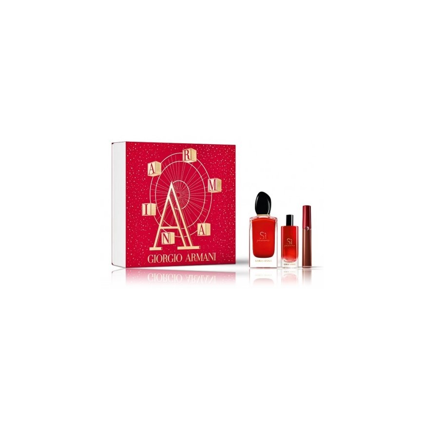 Armani Si Passione lahjapakkaus naisille (EDP, 50 ml + ripsiväri, 10 ml) – 2
