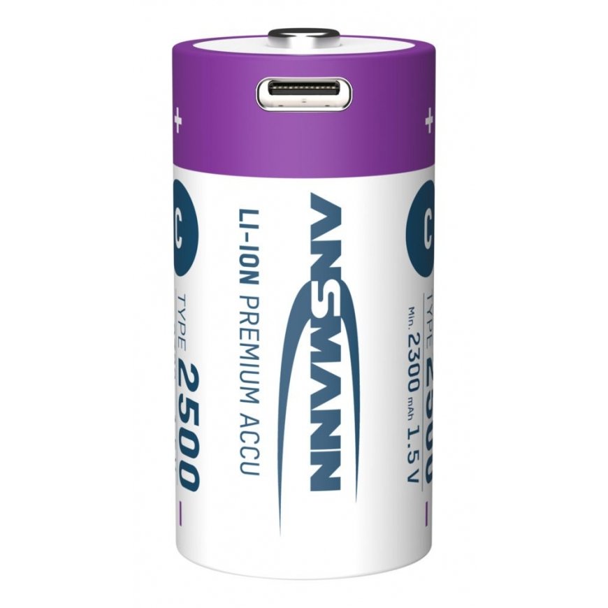 Ansmann 1313-0004 buitinė baterija Įkraunama baterija C Ličio-jonų (Li-Ion)