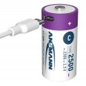 Ansmann 1313-0004 buitinė baterija Įkraunama baterija C Ličio-jonų (Li-Ion) Ansmann 1313-0004 buitinė baterija Įkraunama baterija C Ličio-jonų (Li-Ion)