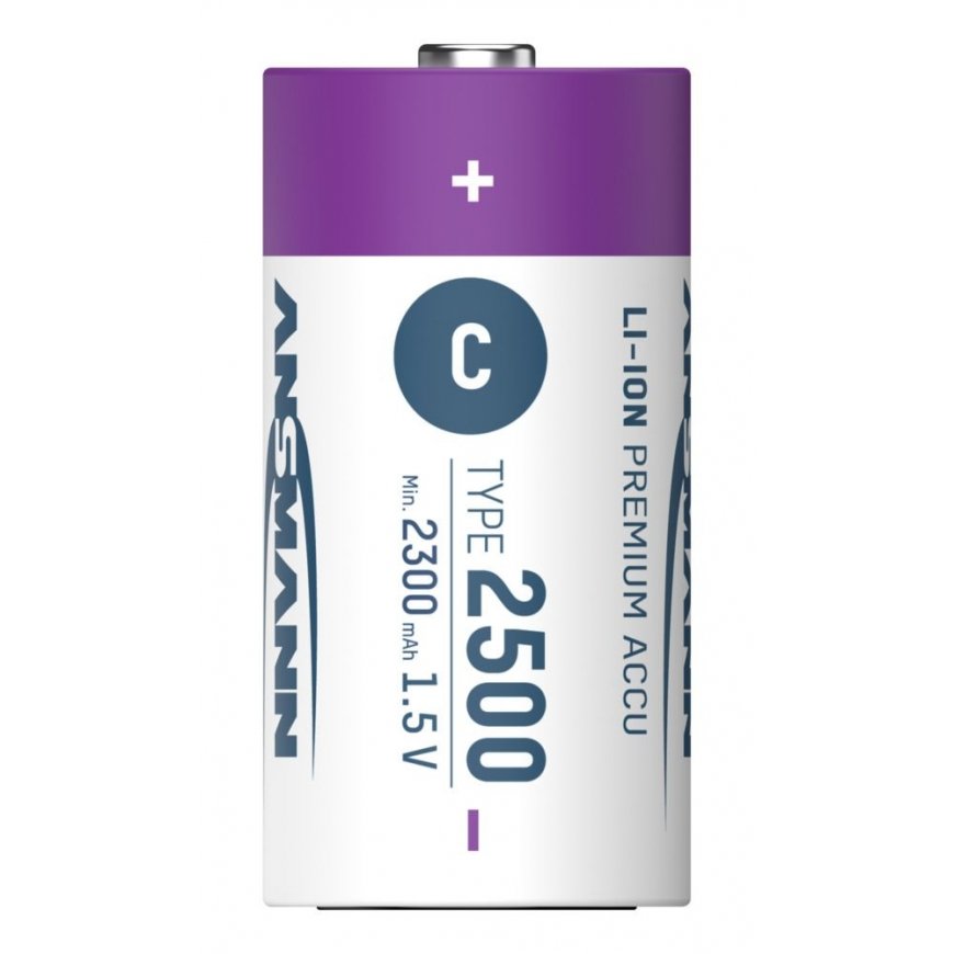 Ansmann 1313-0004 buitinė baterija Įkraunama baterija C Ličio-jonų (Li-Ion) – 5