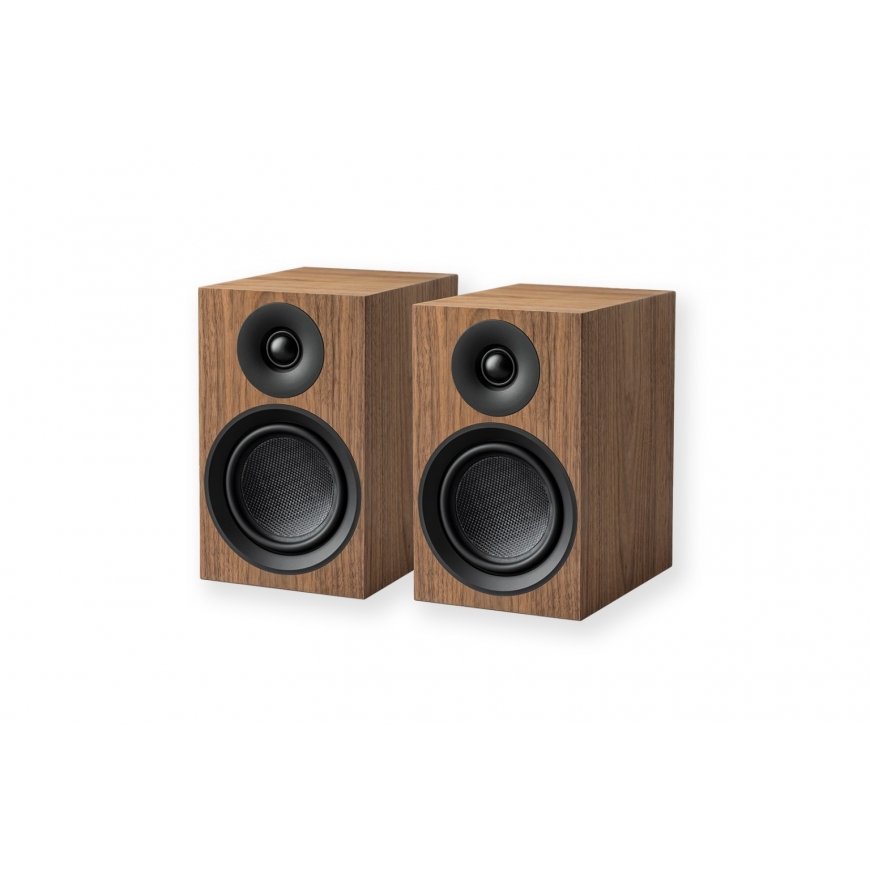 Pro-Ject Speaker Box 5 E Amplifier - 2-way bookshelf speaker system - color black gloss
