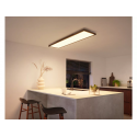 Philips Hue Aurelle stačiakampis panelinis šviestuvas, juodas, 120 x 30 cm Philips Hue Aurelle stačiakampis panelinis šviestuvas, juodas, 120 x 30 cm