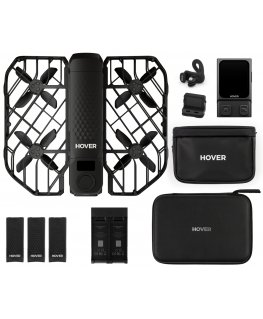 HOVERAir SP06H072 lidojošā kamera (drons) 4 rotori Kvadrokopters 12 MP 1920 mAh Melns