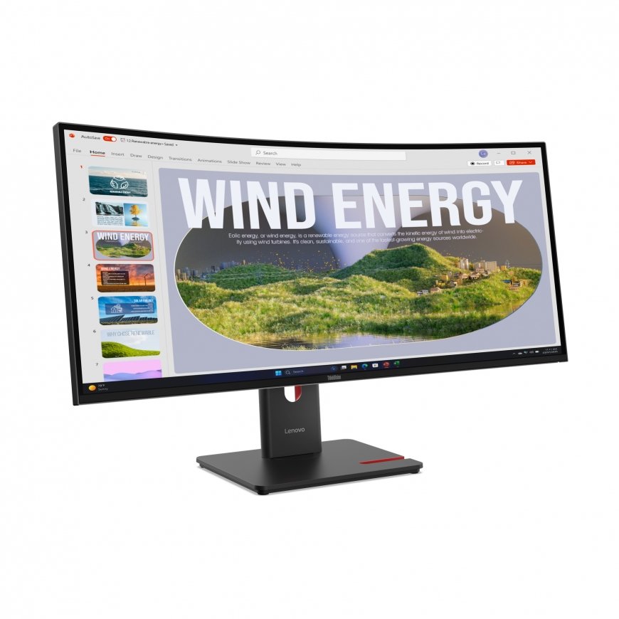 Lenovo ThinkVision T34WD-40 монитор для ПК 86,4 cm (34") 3440 x 1440 пикселей Wide Quad HD LED Черны – 4