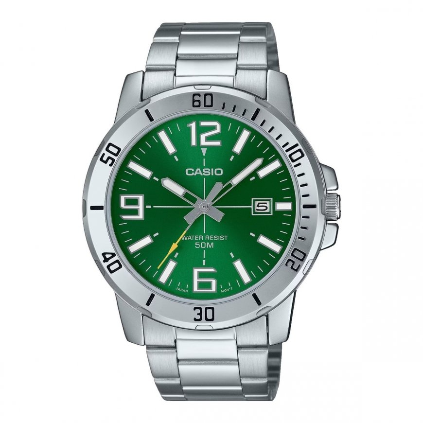 Miestä kellot CASIO MTP-VD01D-3B + BOX