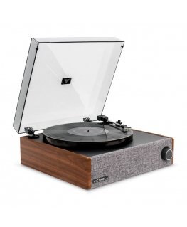 Victrola Eastwood LP Belt-drive audio turntable Grey, Walnut