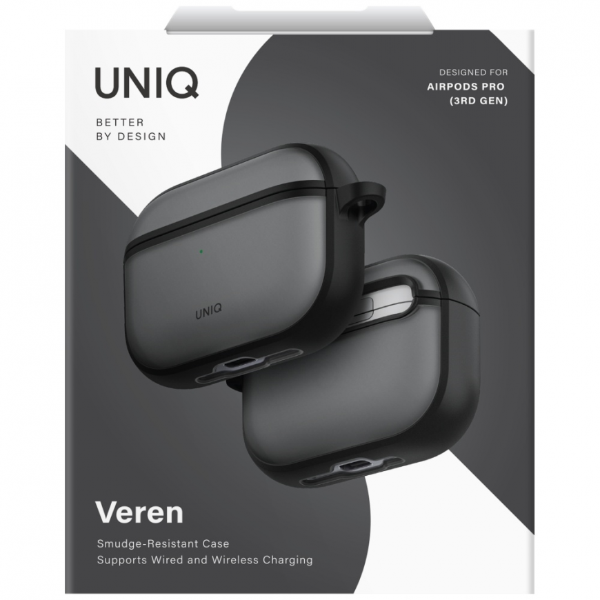 Case UNIQ Veren for AirPods Pro 3 smoke – 5