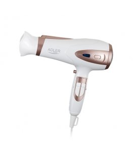 Adler AD 2248 föön 2400 W Pronks, Valge