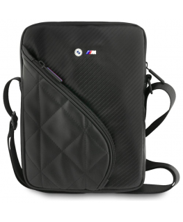Bag BMW Carbon Pockets & Metal Logo 10" black