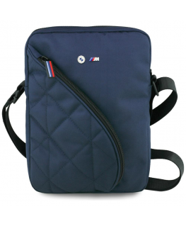 Bag BMW Nylon Pockets & Metal Logo 10" navy