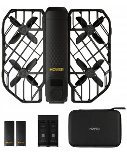 HOVERAir SP06H075 lidojošā kamera (drons) 4 rotori Kvadrokopters 48 MP 1920 mAh Melns