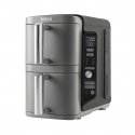 Ninja SL400EU taukvāres katls Dubults 9,5 L 2470 W Karstā gaisa fritētājs Melns, Pelēks Ninja SL400EU taukvāres katls Dubults 9,5 L 2470 W Karstā gaisa fritētājs Melns, Pelēks