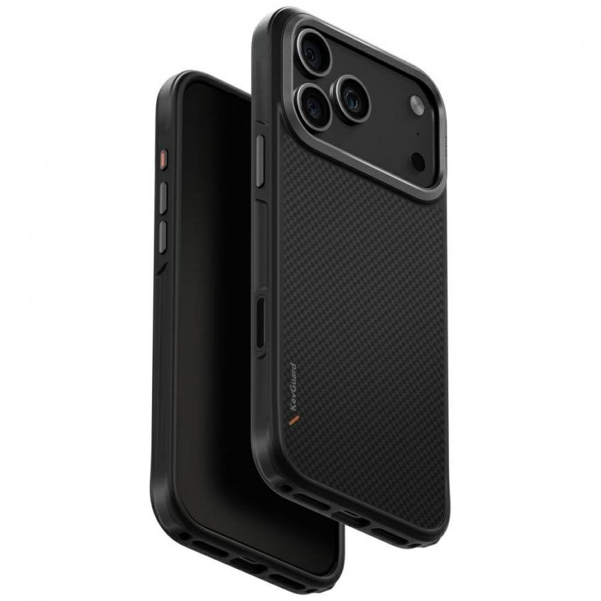 UNIQ Keva Case for iPhone 17 Pro Max Magclick Charging Black