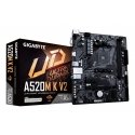 GIGABYTE A520M K V2 mātes plate AMD A520 Ligzda AM4 mikro ATX GIGABYTE A520M K V2 mātes plate AMD A520 Ligzda AM4 mikro ATX