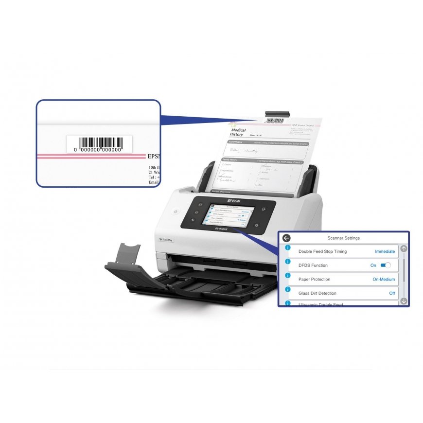 Epson WorkForce DS-900WN Poogna-skänner 600 x 600 DPI A4 Valge – 3